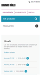 Mobile Screenshot of bergmansmobler.se